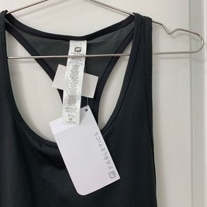 fabletics black athletic tank top
